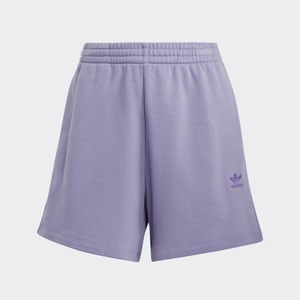 Short Adicolor Essentials French Terry Adidas Lilas