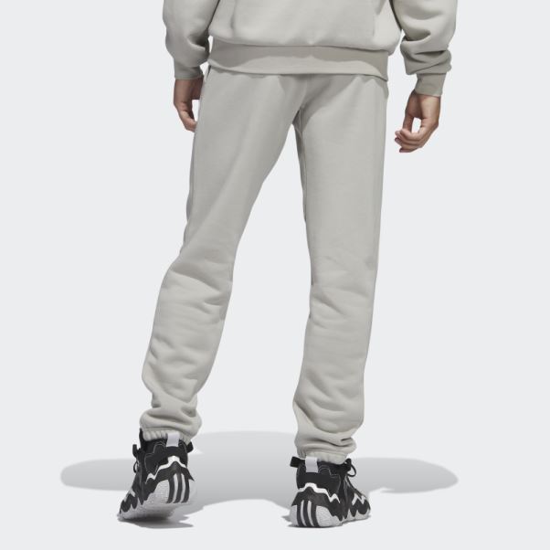 Pantalon Adidas Légendes Gris Métallisé