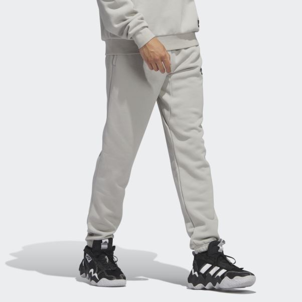 Pantalon Adidas Légendes Gris Métallisé