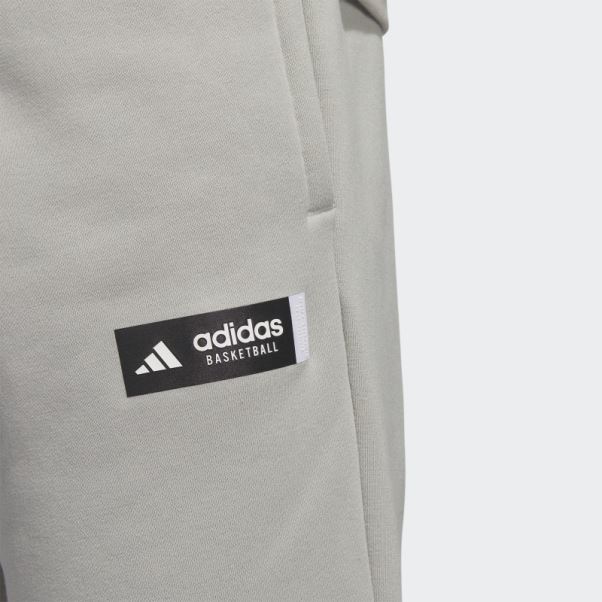 Pantalon Adidas Légendes Gris Métallisé
