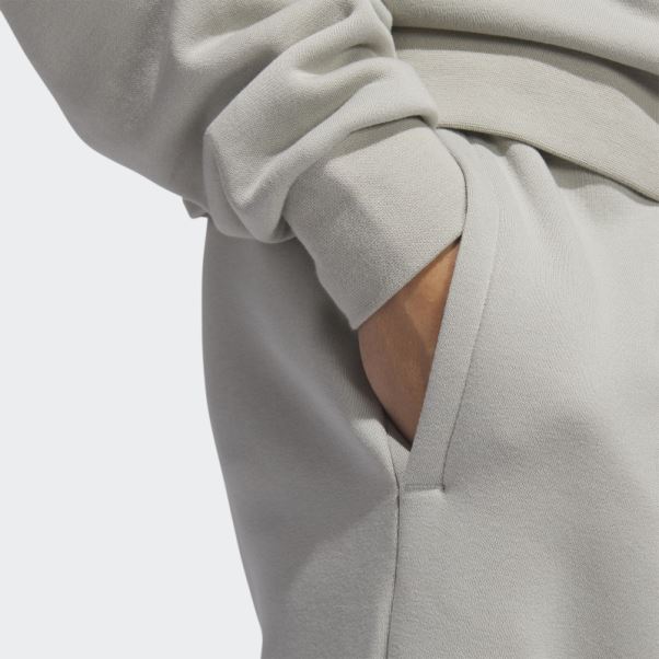 Pantalon Adidas Légendes Gris Métallisé