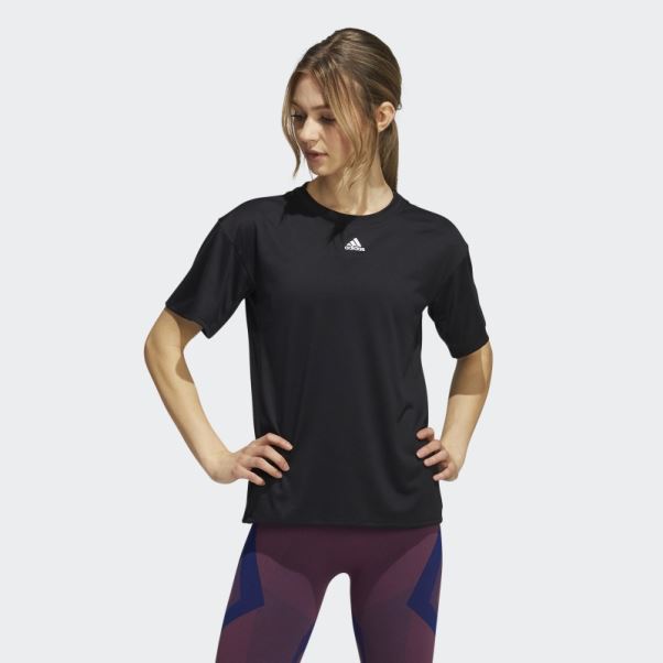 T-shirt Aeroready à 3 Bandes D'entraînement Noir Adidas