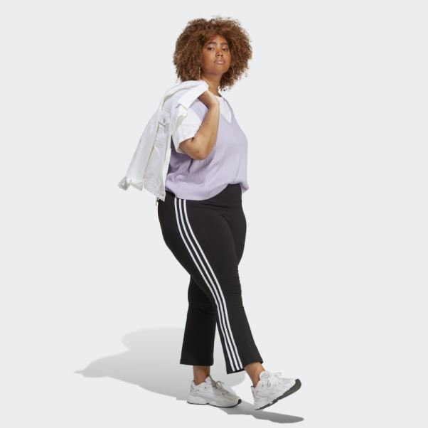 Legging évasé Adidas Adicolor Classics 3 Bandes 7/8 Noir (grande Taille)