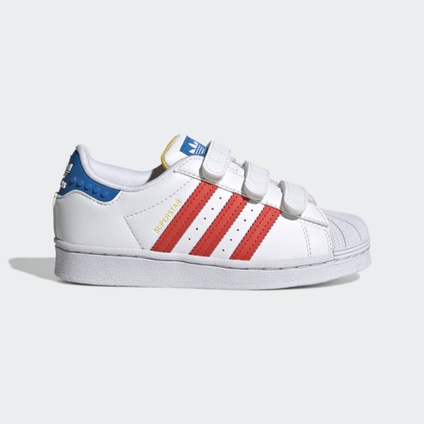 Adidas Superstar X Lego Blanche