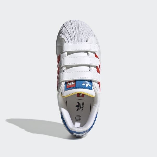 Adidas Superstar X Lego Blanche