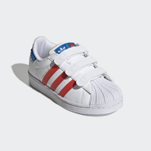 Adidas Superstar X Lego Blanche