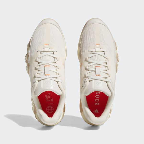 Adicross Lo Boost Chaussures De Golf Adidas Blanc