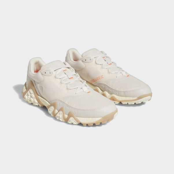 Adicross Lo Boost Chaussures De Golf Adidas Blanc