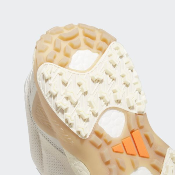 Adicross Lo Boost Chaussures De Golf Adidas Blanc