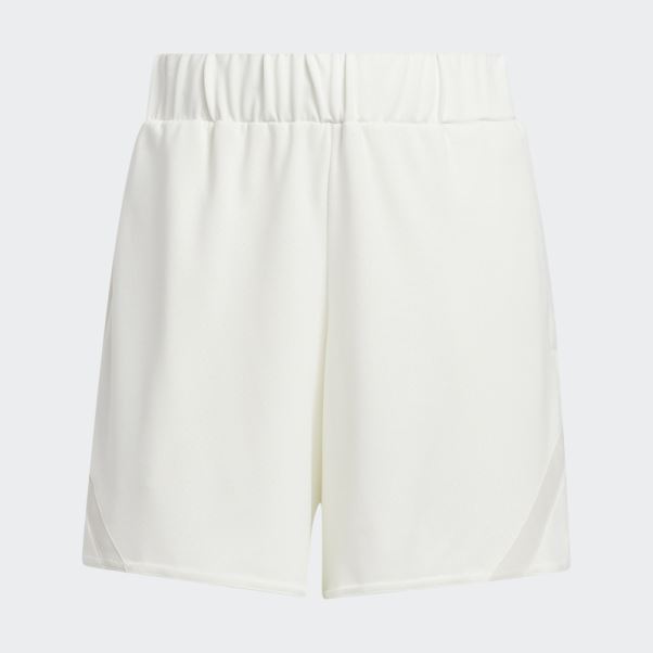 Adidas Select Short De Basket Blanc