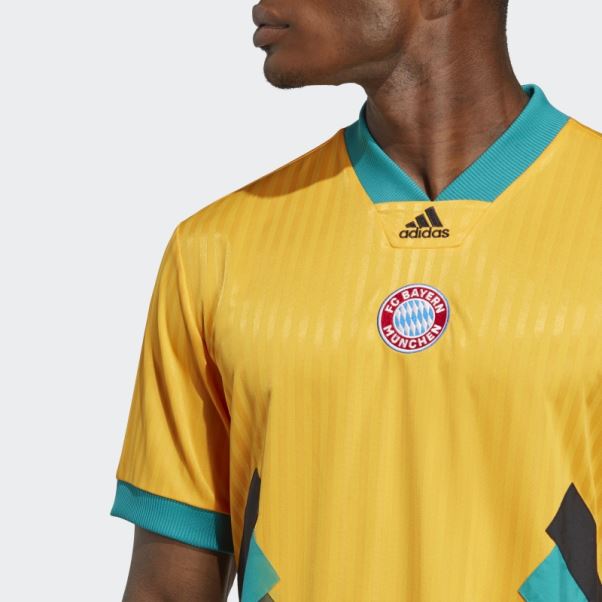 Maillot Adidas Fc Bayern Icon Doré