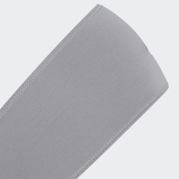 Bandeau Large Alphaskin Adidas Gris