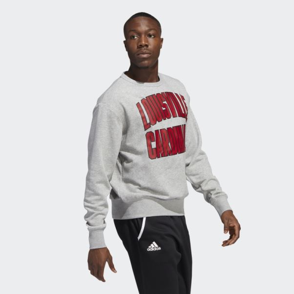 Sweat Gris Moyen Adidas Vintage Crew