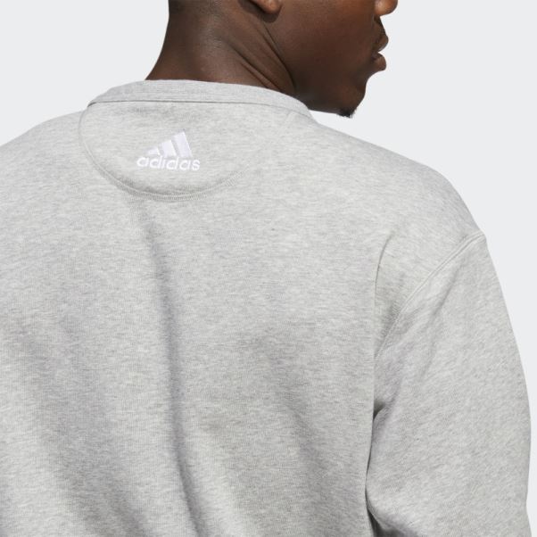 Sweat Gris Moyen Adidas Vintage Crew