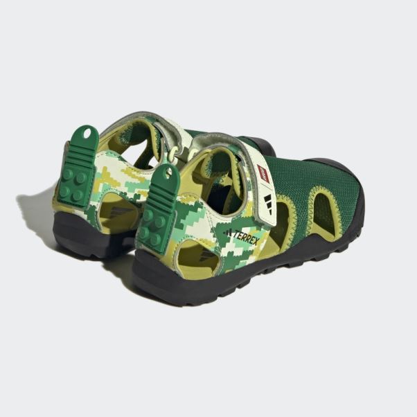 Sandales Terrex X Lego Capitaine Toey Adidas Vertes