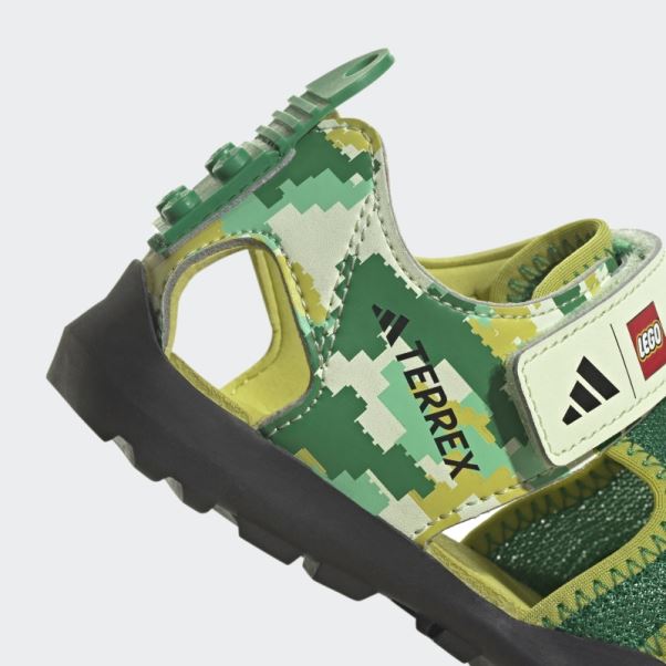 Sandales Terrex X Lego Capitaine Toey Adidas Vertes