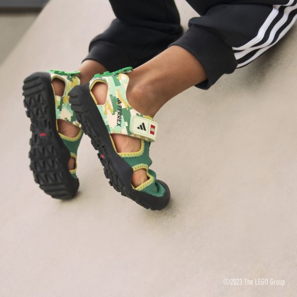 Sandales Terrex X Lego Capitaine Toey Adidas Vertes