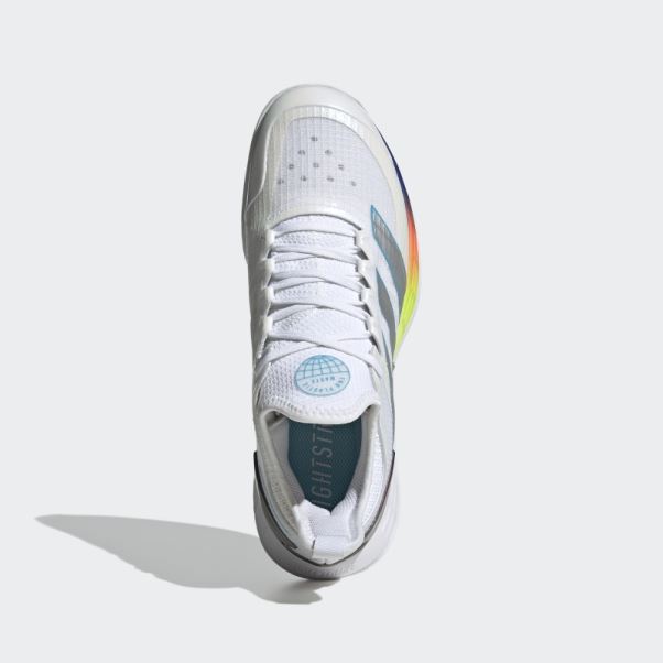 Chaussures De Tennis Adidas Adizero Ubersonic 4 Cyan