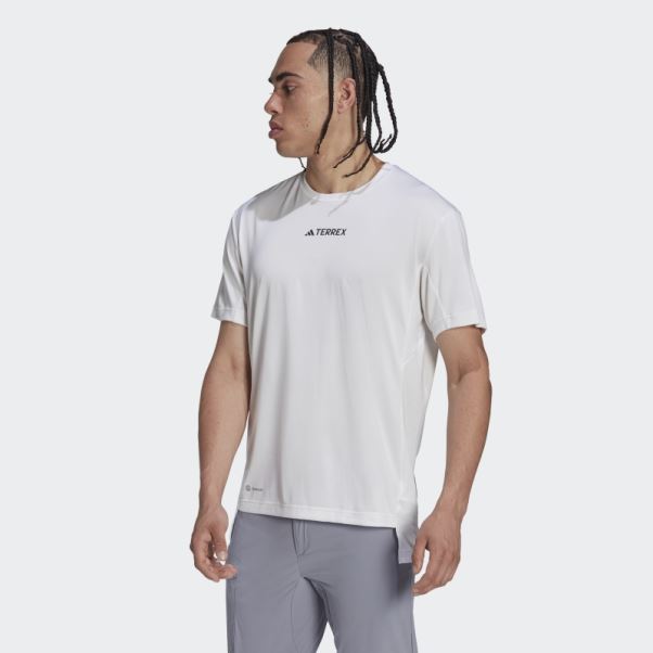 Tee Shirt Adidas Terrex Multi Blanc