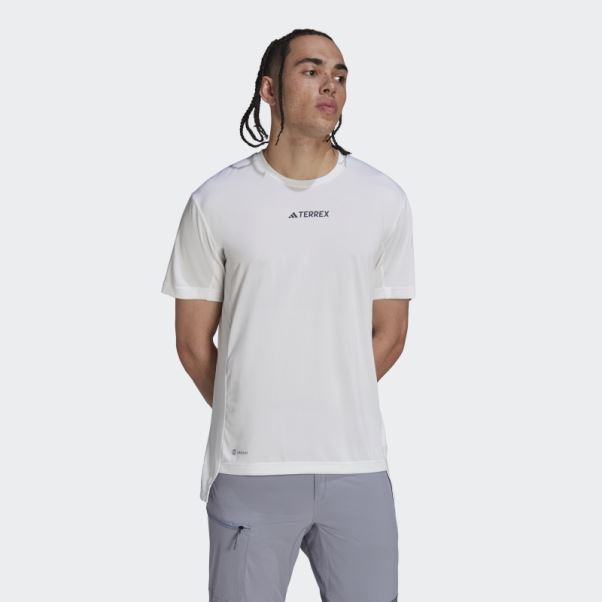 Tee Shirt Adidas Terrex Multi Blanc