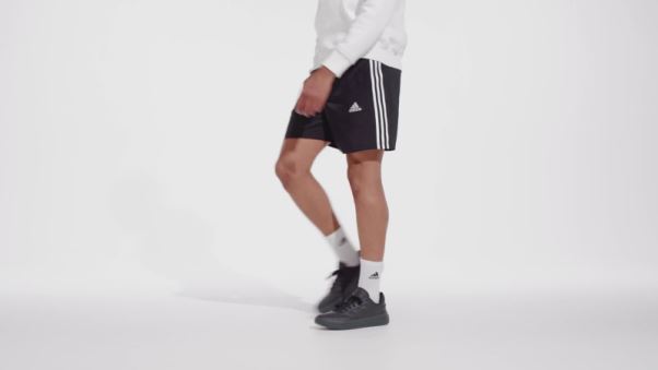 Short Aeroready Essentials Chelsea 3 Bandes Noir Adidas