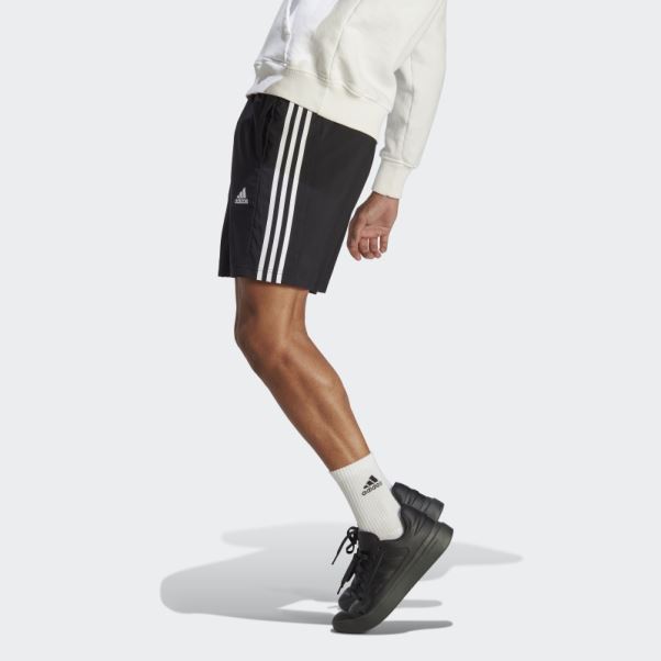 Short Aeroready Essentials Chelsea 3 Bandes Noir Adidas