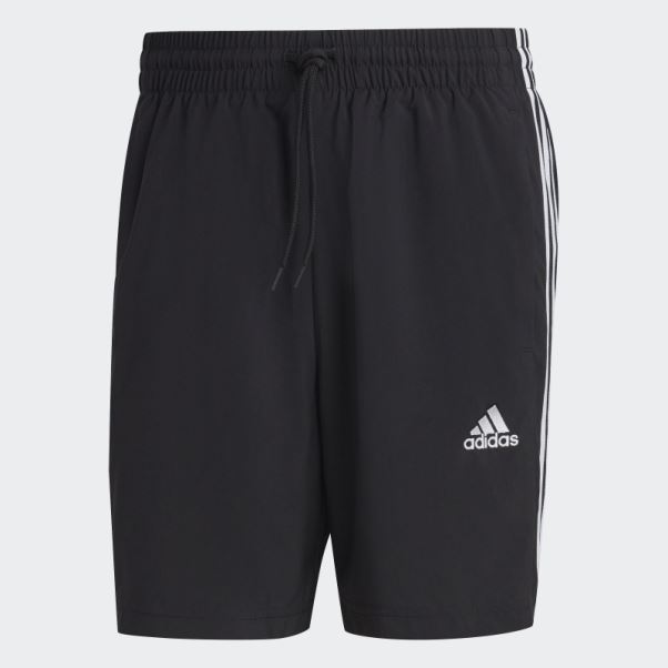 Short Aeroready Essentials Chelsea 3 Bandes Noir Adidas