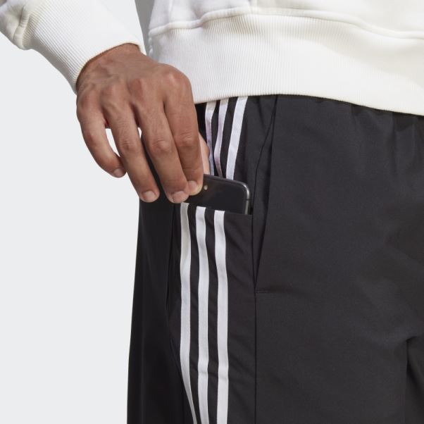 Short Aeroready Essentials Chelsea 3 Bandes Noir Adidas