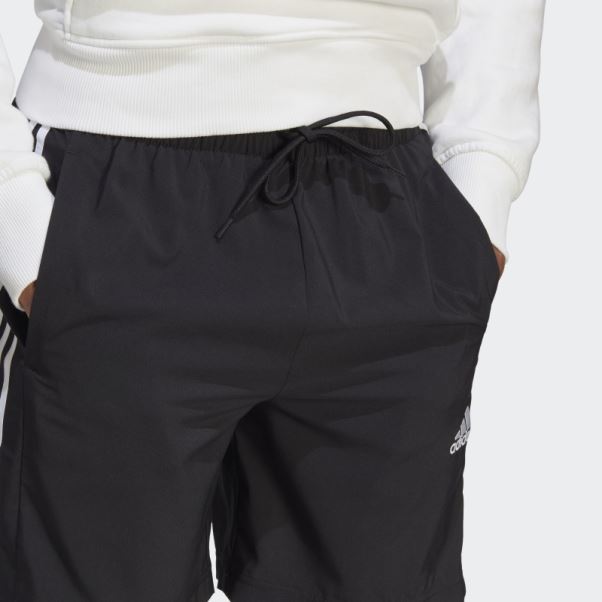 Short Aeroready Essentials Chelsea 3 Bandes Noir Adidas