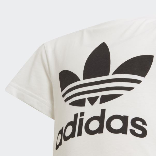 Tee Shirt Adidas Adicolor Trefoil Noir