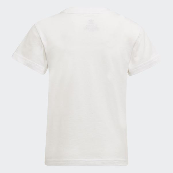 Tee Shirt Adidas Adicolor Trèfle Blanc