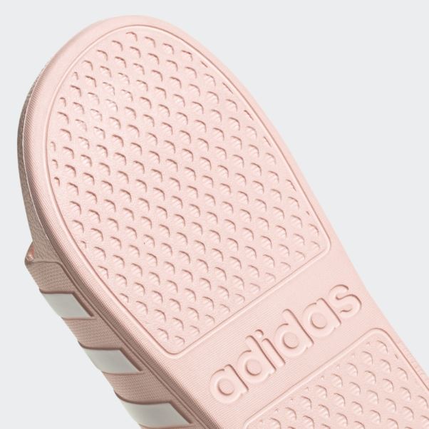 Claquettes Adidas Adilette Aqua Rose Vapeur