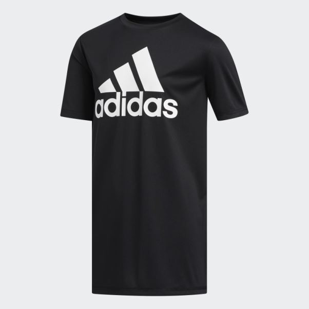 T-shirt Adidas Climalite Badge Of Sport Noir