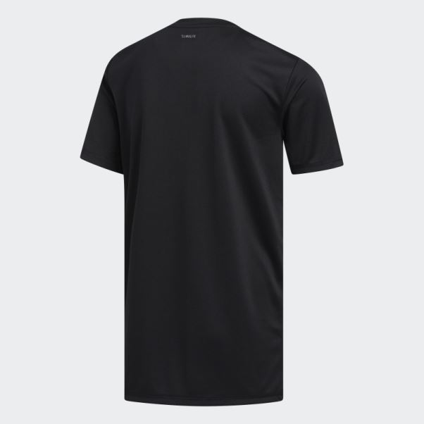 T-shirt Adidas Climalite Badge Of Sport Noir