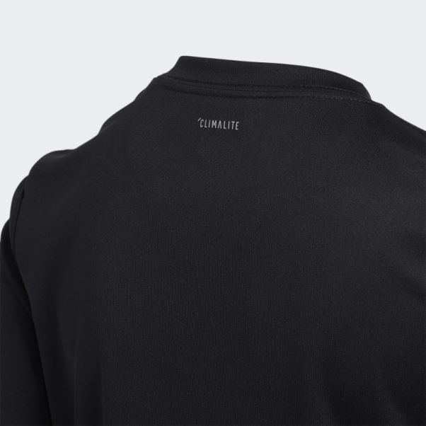 T-shirt Adidas Climalite Badge Of Sport Noir