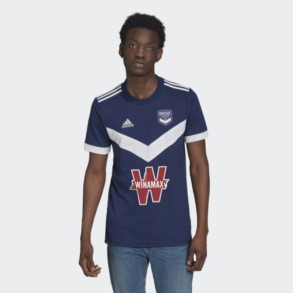 Maillot Domicile Adidas Fc Girondins De Bordeaux 21/22 Bleu Marine