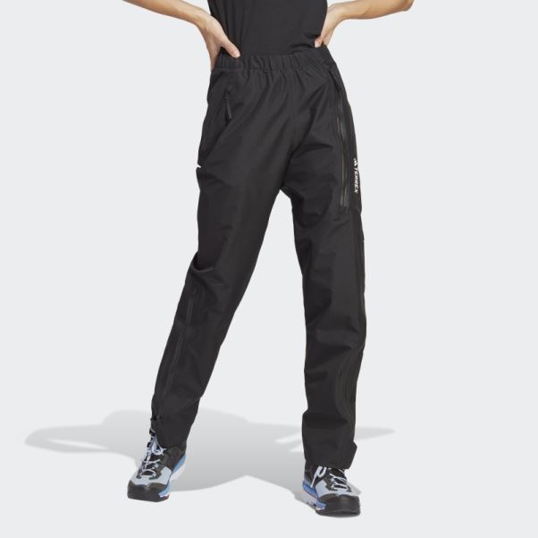 Adidas Pantalon De Survêtement Noir Terrex Gore-tex Paclite Rain