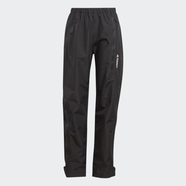Adidas Pantalon De Survêtement Noir Terrex Gore-tex Paclite Rain