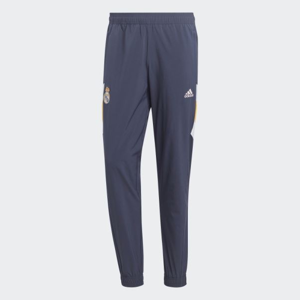 Pantalon Tissé Emblématique Du Real Madrid Bleu Nuit Adidas