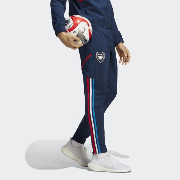 Pantalon De Survêtement De Présentation Arsenal Adidas Bleu Marine