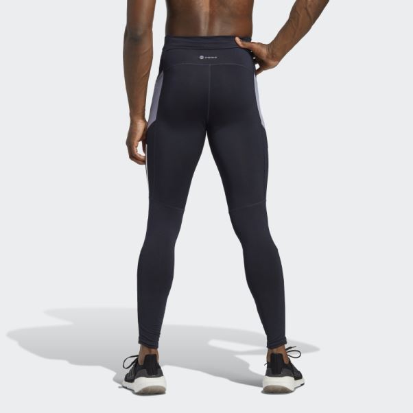 Boston Marathon 2023 Legging De Course Chaud Adidas Encre