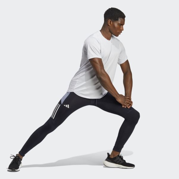 Boston Marathon 2023 Legging De Course Chaud Adidas Encre
