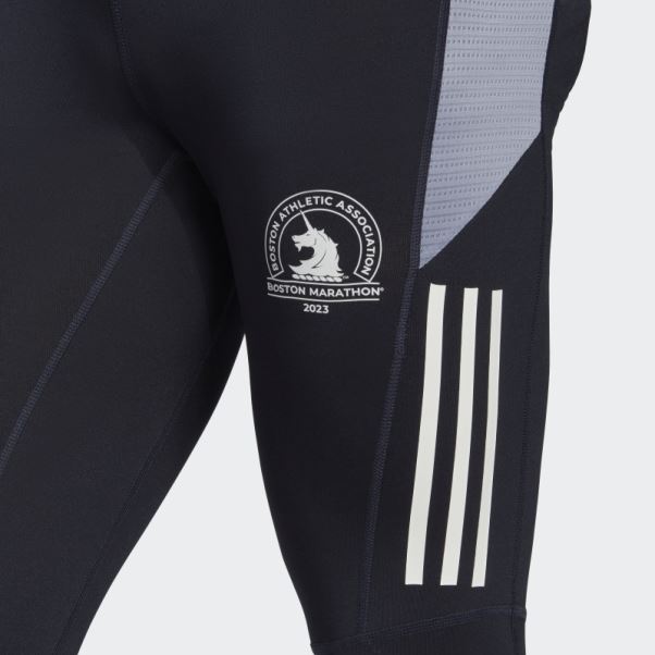 Boston Marathon 2023 Legging De Course Chaud Adidas Encre