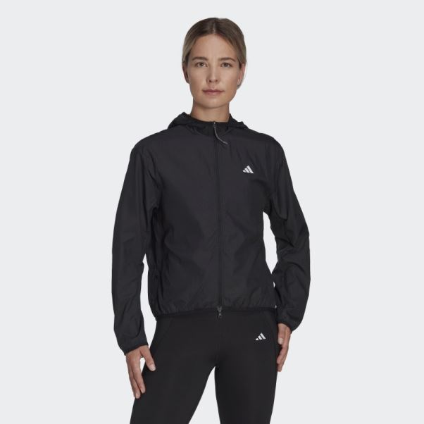 Coupe Vent Adidas Run It Noir