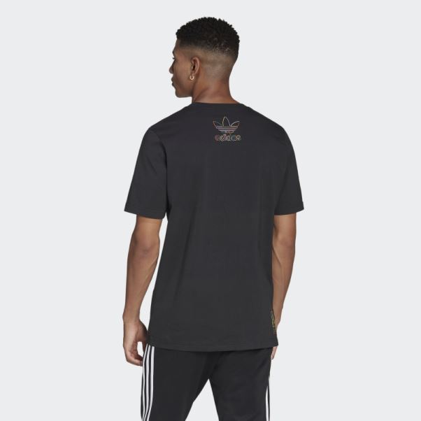 Tee Shirt Disney Mickey Et Ses Amis Noir Adidas