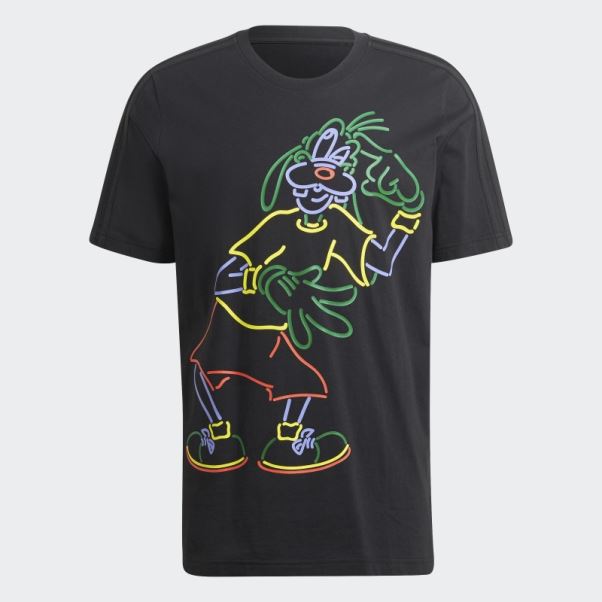 Tee Shirt Disney Mickey Et Ses Amis Noir Adidas