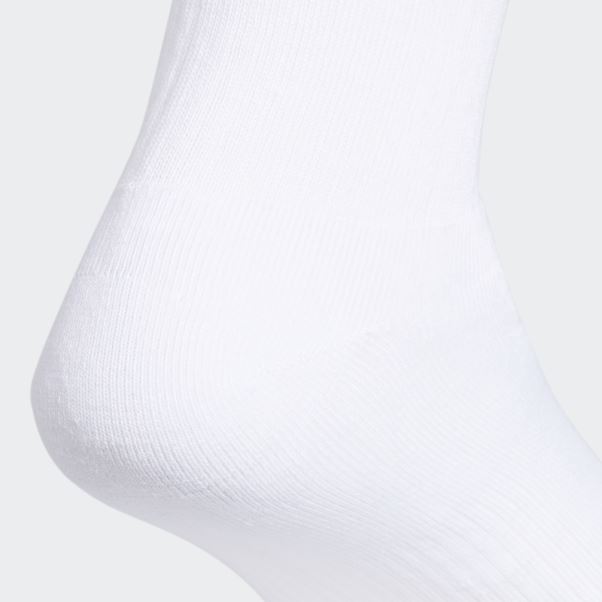Chaussettes Blanches Trèfle Crew 6 Paires Adidas
