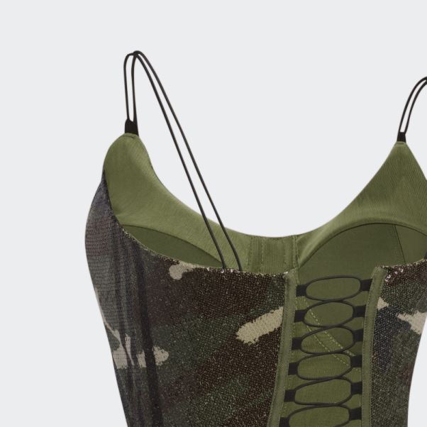 Débardeur Sequins Aop Camo Adidas