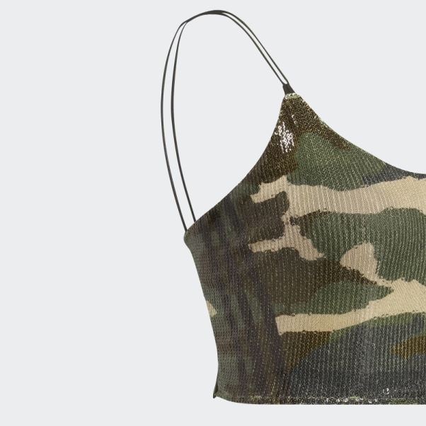 Aop Camo Sequin Débardeur Adidas