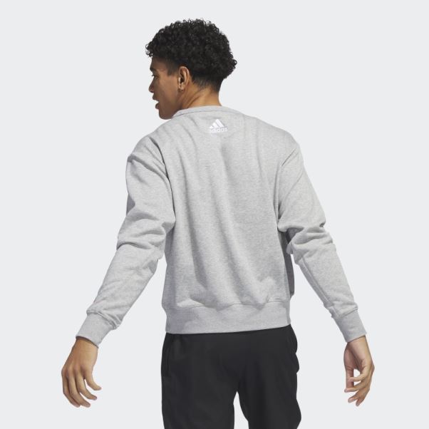Sweat à Capuche Vintage Blackhawks Gris Moyen Adidas